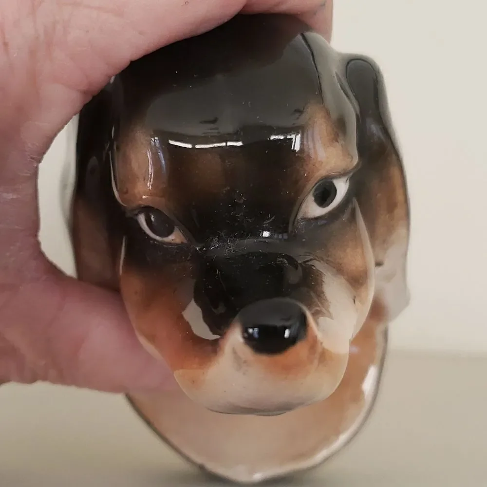 Vintage Dachshund Coin or Jewelry Valet Vintage